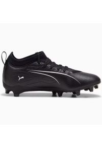 Buty piłkarskie Puma Ultra 5 Match FG/AG 108096-02 czarne. Kolor: czarny. Materiał: materiał. Szerokość cholewki: normalna. Sport: piłka nożna