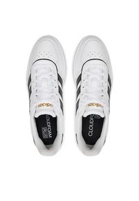 Adidas - adidas Sneakersy Breaknet Sleek IH5426 Biały. Kolor: biały. Materiał: skóra