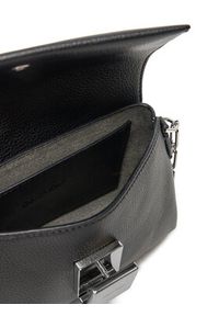 Calvin Klein Torebka Ck Plaque Sm Crossbody W/Chain K60K612785 Czarny. Kolor: czarny. Materiał: skórzane #3