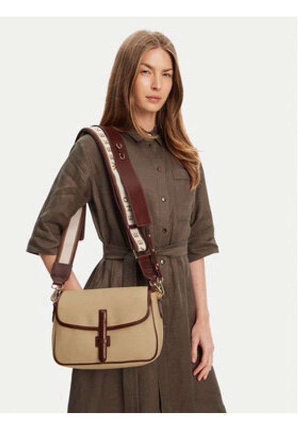 Weekend Max Mara Torebka Salvia 2515511015650 Beżowy. Kolor: beżowy