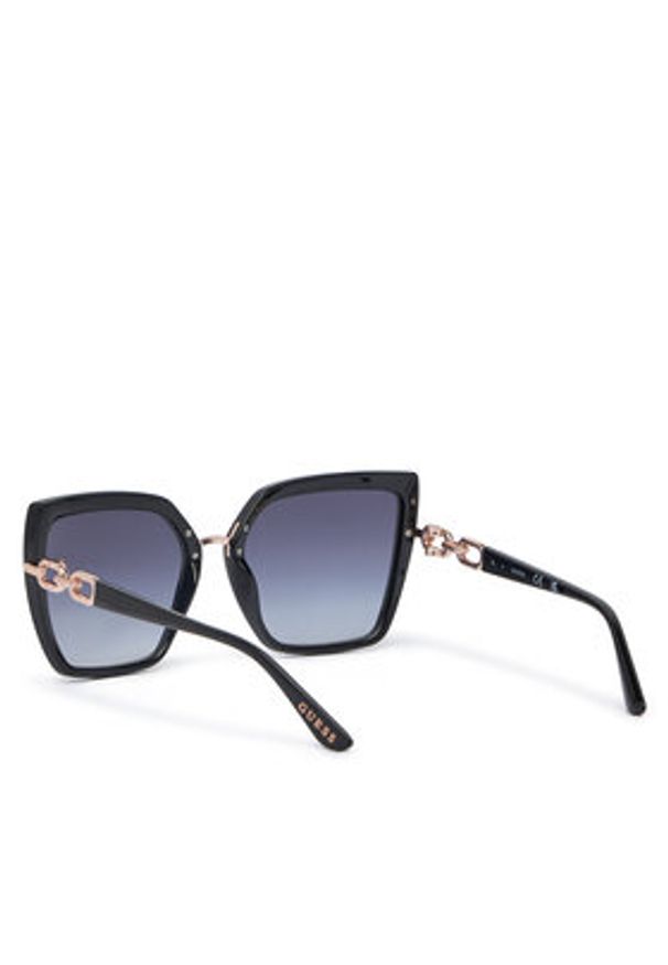 Guess Okulary przeciwsłoneczne GU00160 Czarny. Kolor: czarny