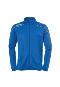UHLSPORT - Kurtka dziecięca Uhlsport Stream 22. Kolor: wielokolorowy, niebieski, żółty. Materiał: dresówka. Sport: fitness, piłka ręczna #1