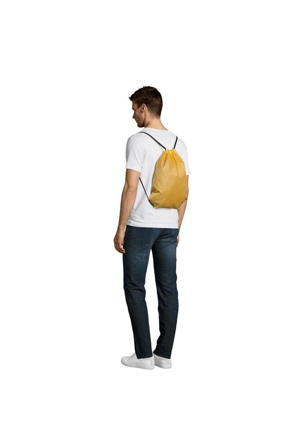 SOL'S - Urban Plain Drawstring Bag. Kolor: żółty