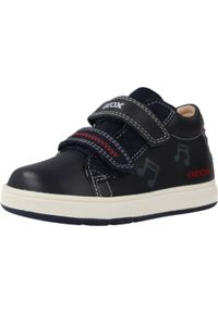 Geox - Buty GEOX 139938 Niebieski. Kolor: niebieski. Materiał: skóra. Sport: turystyka piesza