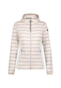 LUHTA - Bluza Damska Luhta Ilvessalo. Kolor: beżowy, biały, wielokolorowy. Materiał: polar, materiał. Sezon: zima. Sport: narciarstwo #1
