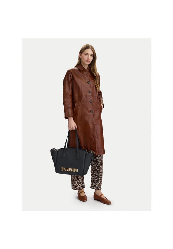 Love Moschino - Torebka LOVE MOSCHINO. Kolor: czarny