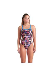 Strój Kąpielowy Damski Arena Donuts Swimsuit Challenge. Kolor: fioletowy