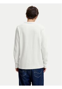 Jack & Jones Longsleeve Blutyrell 12266583 Biały Regular Fit. Kolor: biały. Materiał: bawełna. Długość rękawa: długi rękaw #4