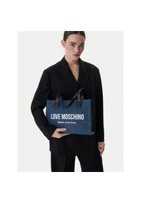 Love Moschino - Torebka LOVE MOSCHINO. Kolor: niebieski #1