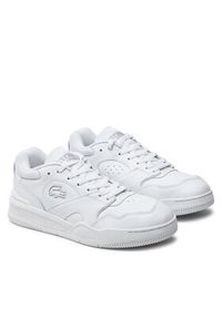 Lacoste Sneakersy 748SMA0025 Biały. Kolor: biały. Materiał: skóra #5