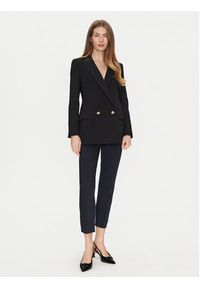 Marella Chinosy Miele 2513131021 Granatowy Slim Fit. Kolor: niebieski. Materiał: bawełna, syntetyk #5