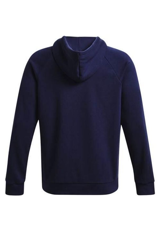 Bluza sportowa męska Under Armour Rival Fleece Logo. Typ kołnierza: kaptur. Kolor: biały, wielokolorowy, niebieski. Styl: sportowy