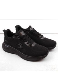 Buty sportowe męskie czarne McKeylor 20683. Kolor: czarny. Materiał: materiał. Szerokość cholewki: normalna. Styl: sportowy #1