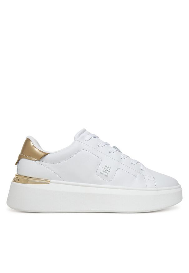 TOMMY HILFIGER - Sneakersy Tommy Hilfiger. Kolor: biały. Obcas: na platformie
