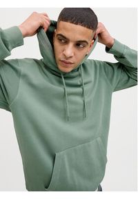 Jack & Jones Bluza Charge 12268272 Zielony Loose Fit. Kolor: zielony. Materiał: bawełna
