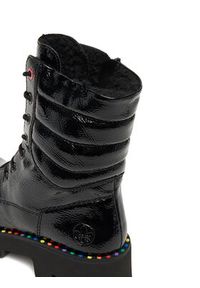 Rieker Trzewiki CEO-Y3330-00 Czarny. Kolor: czarny. Materiał: materiał #2