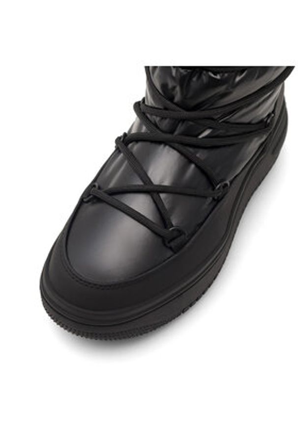 Jenny Fairy Śniegowce SENA SK23028-02 Czarny. Kolor: czarny. Materiał: materiał