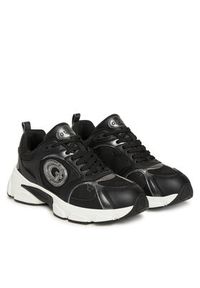 Guess Sneakersy FLFI2B ELE12 Czarny. Kolor: czarny. Materiał: skóra