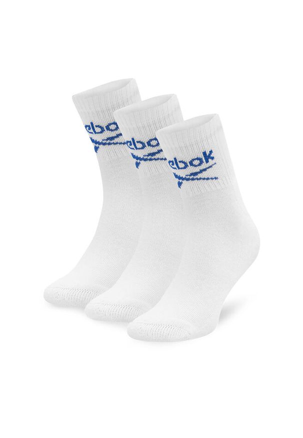 Skarpety długie Reebok. Kolor: biały