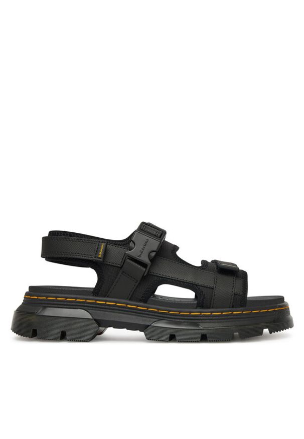 Dr. Martens Sandały DM31560001 Czarny. Kolor: czarny. Materiał: skóra