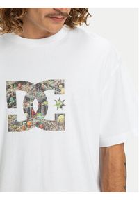 DC Shoes T-Shirt Star Filled EDYZT04348 Biały Regular Fit. Kolor: biały. Materiał: bawełna #4