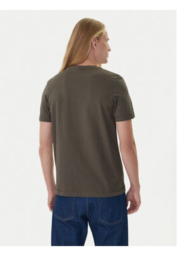 JOOP! T-Shirt 17 JJ-21Bajo 30047429 Brązowy Modern Fit. Kolor: brązowy. Materiał: bawełna