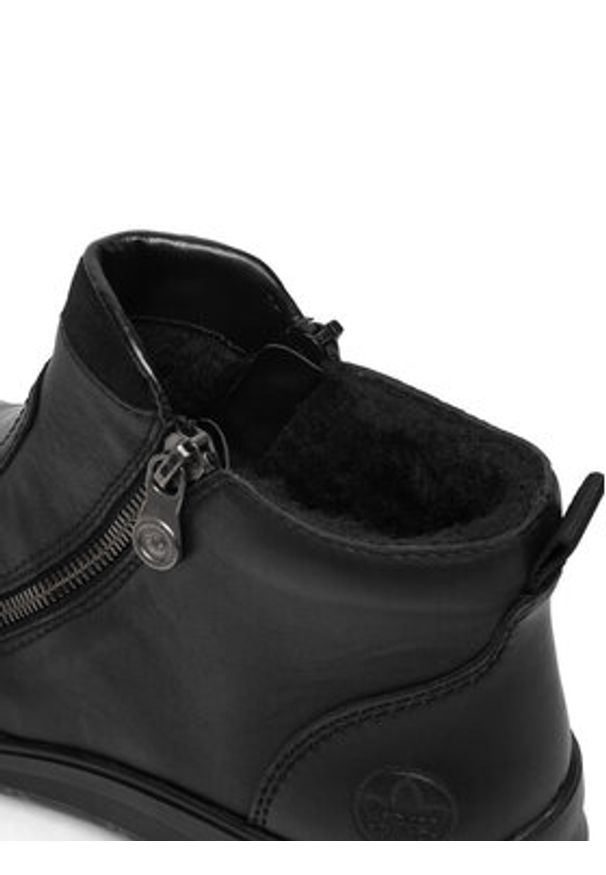Rieker Botki CEO-Z0060-00 Czarny. Kolor: czarny. Materiał: materiał