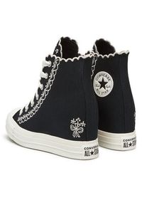 Converse Trampki Chuck Taylor All Star Wedge A13546C Czarny. Kolor: czarny. Materiał: materiał #4