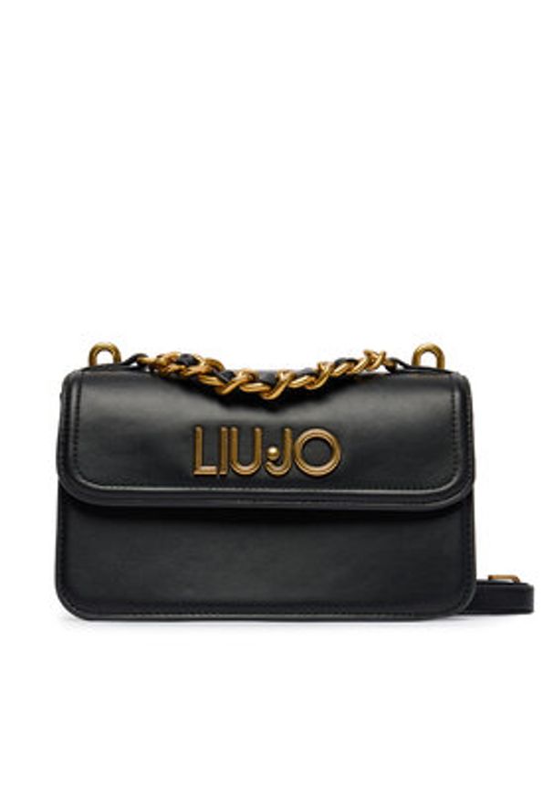 Liu Jo Torebka AA6121 E0958 Czarny. Kolor: czarny. Materiał: skórzane