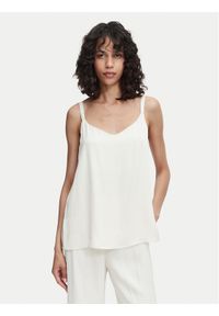ACCESS FASHION Top 63-2221-875 Kremowy Regular Fit. Kolor: kremowy. Materiał: wiskoza #1