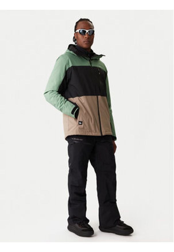 Quiksilver Spodnie snowboardowe Forever Stretch EQYTP03238 Czarny Modern Fit. Kolor: czarny. Materiał: syntetyk. Sport: snowboard