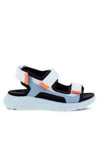 ecco - ECCO Sandały SP.1 LITE SANDAL K 71216260607 Niebieski. Kolor: niebieski. Materiał: skóra #1