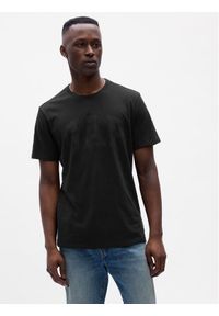 GAP - Gap T-Shirt 550338-05 Czarny Regular Fit. Kolor: czarny. Materiał: bawełna