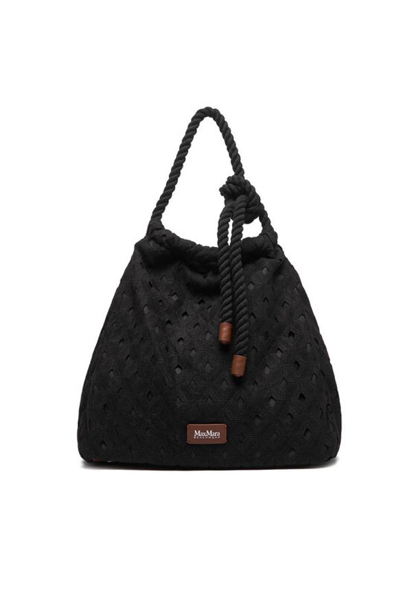Max Mara Torebka 2616511019650 Czarny. Kolor: czarny