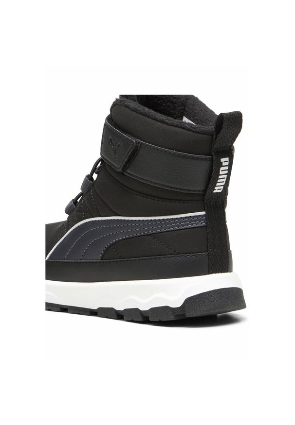 Puma - Dziecięce buty PUMA Evolve PUMA Black Strong Gray White. Kolor: biały, wielokolorowy, czarny, szary