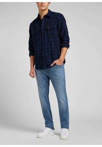 Lee - LEE RIDER MĘSKIE SPODNIE JEANSOWE JEANSY DŻINSY MID STONE WASH L701NLWL 112318844 #3
