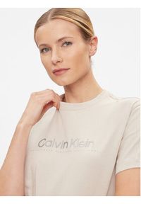 Calvin Klein T-Shirt Graphic K20K206753 Szary Regular Fit. Kolor: szary. Materiał: bawełna