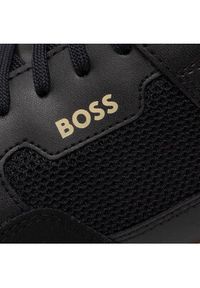 BOSS - Boss Sneakersy Dean Runn 50474955 10240740 01 Czarny. Kolor: czarny. Materiał: materiał #3