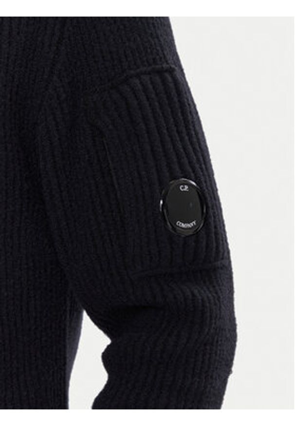 C.P. Company Sweter 19CMKN307A006170A Czarny Regular Fit. Kolor: czarny. Materiał: syntetyk