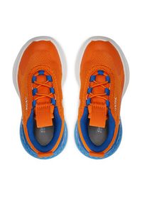Geox Sneakersy J Activart Illuminus J45LYA 0149J C2008 M Pomarańczowy. Kolor: pomarańczowy. Materiał: materiał, mesh #3