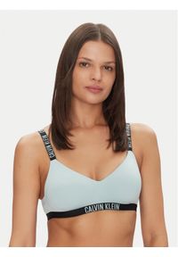 Calvin Klein Underwear Biustonosz bezfiszbinowy 000QF7659E Niebieski. Kolor: niebieski. Materiał: syntetyk