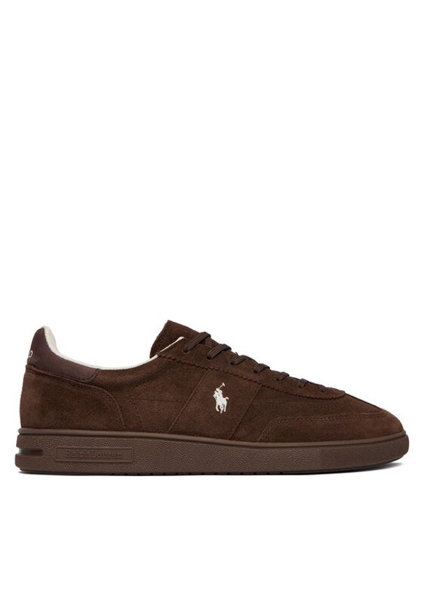 Polo Ralph Lauren Sneakersy Bedford 809P13079002 Brązowy. Kolor: brązowy. Materiał: zamsz, skóra