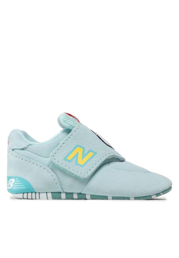 Kapcie New Balance. Kolor: niebieski