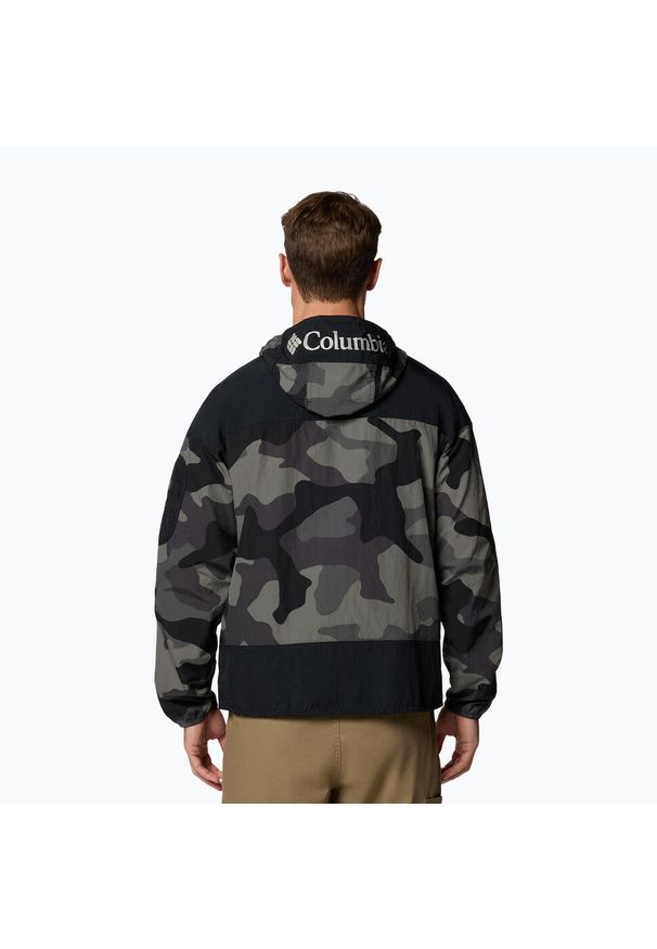 columbia - Kurtka przeciwwiatrowa męska Columbia Challenger II Novelty Windbreaker. Kolor: zielony