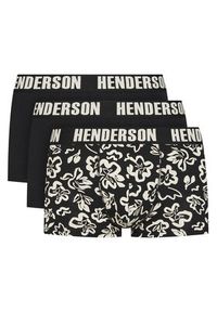 Henderson Komplet 3 par bokserek Orchid 42742 Czarny. Kolor: czarny. Materiał: bawełna #8