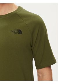 The North Face T-Shirt NF0A87NU Zielony Regular Fit. Kolor: zielony. Materiał: bawełna #5