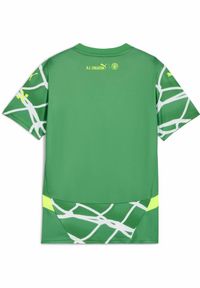 Puma - Młodzieżowa koszulka bramkarskie Manchester City 24/25 PUMA. Kolor: zielony, żółty, wielokolorowy. Wzór: aplikacja