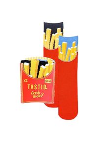 SUMMERTASTIC - Tastic Unisex Skarpetki 2-Pack POMMES Pudełko Prezentowe 36-41. Kolor: wielokolorowy
