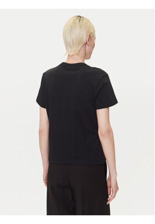 Hugo - HUGO T-Shirt Destrel_2 50544897 Czarny Loose Fit. Kolor: czarny. Materiał: bawełna
