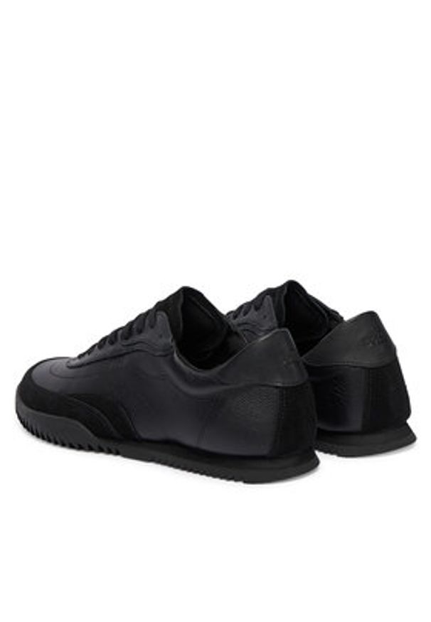 BOSS Sneakersy Careton 50552888 Czarny. Kolor: czarny. Materiał: skóra